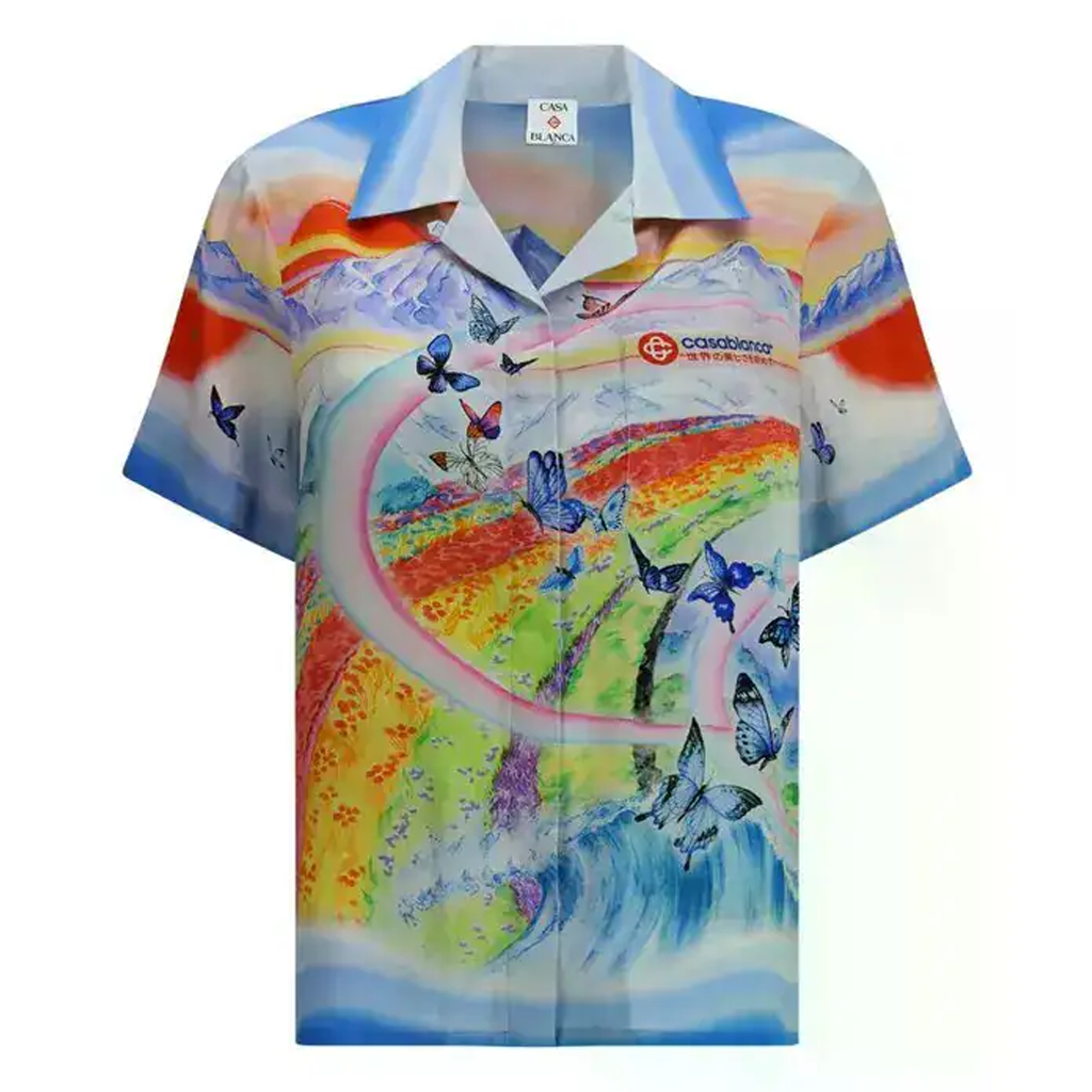 Men's CASABLANCA Silk Shirt #3562