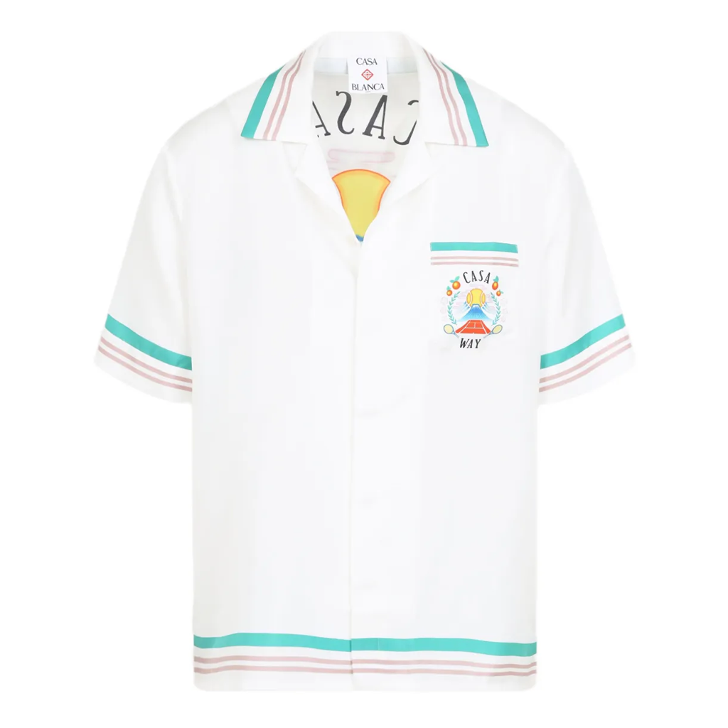 Men's CASABLANCA Silk Shirt #3554