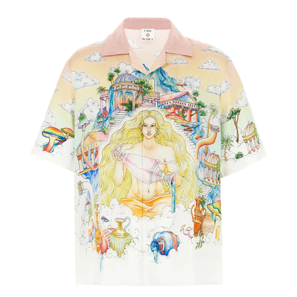 Men's CASABLANCA Silk Shirt #3527