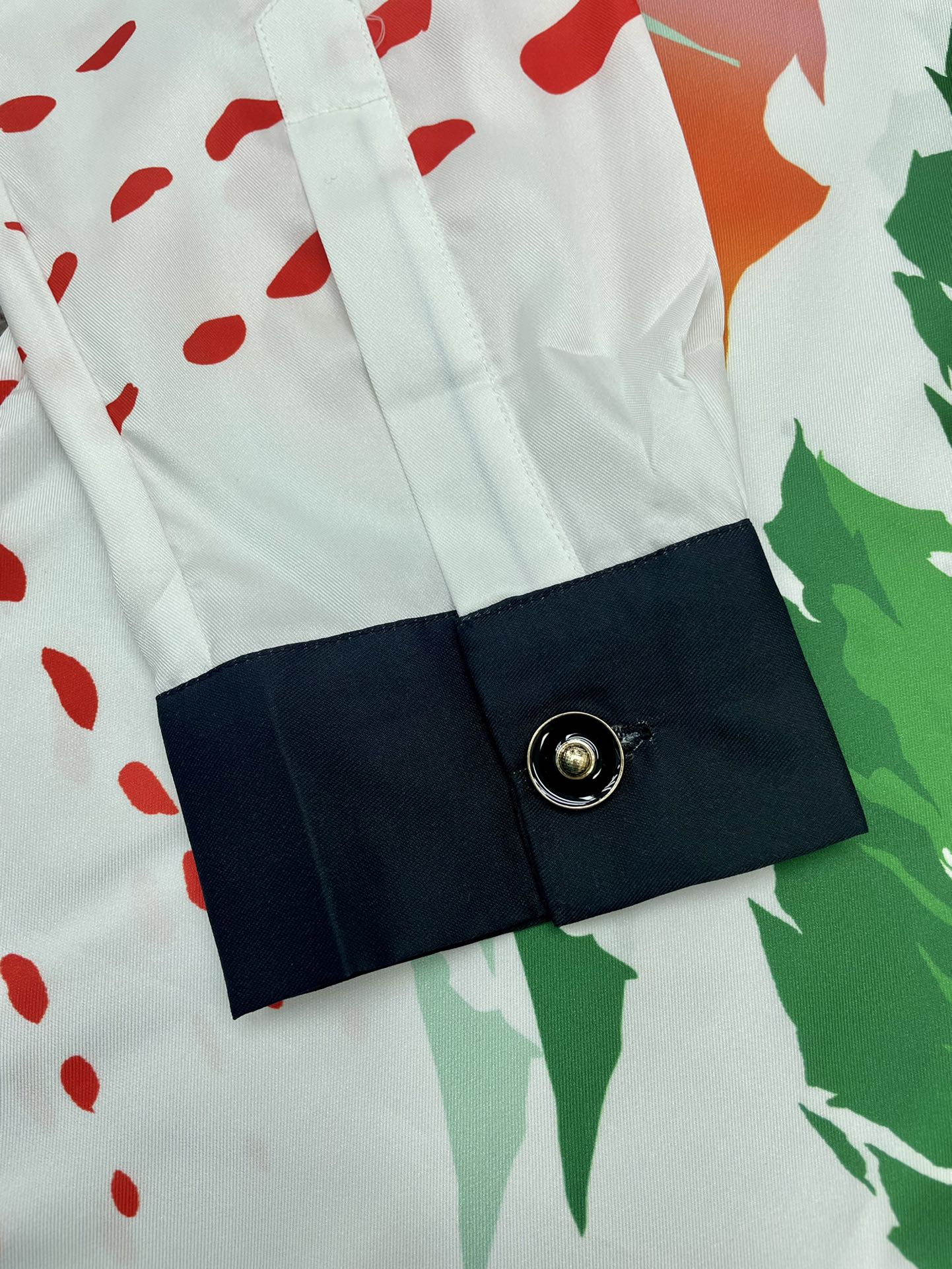 Men's CASABLANCA Long Sleeved Silk Shirt #3494