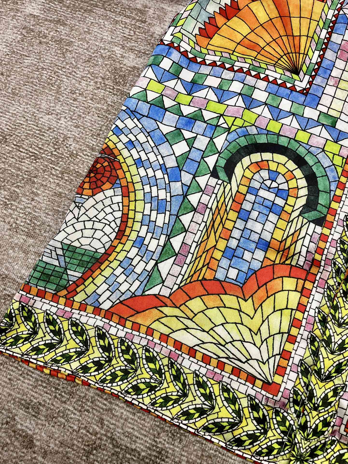 Men's CASABLANCA Long Sleeved Silk Shirt #3497