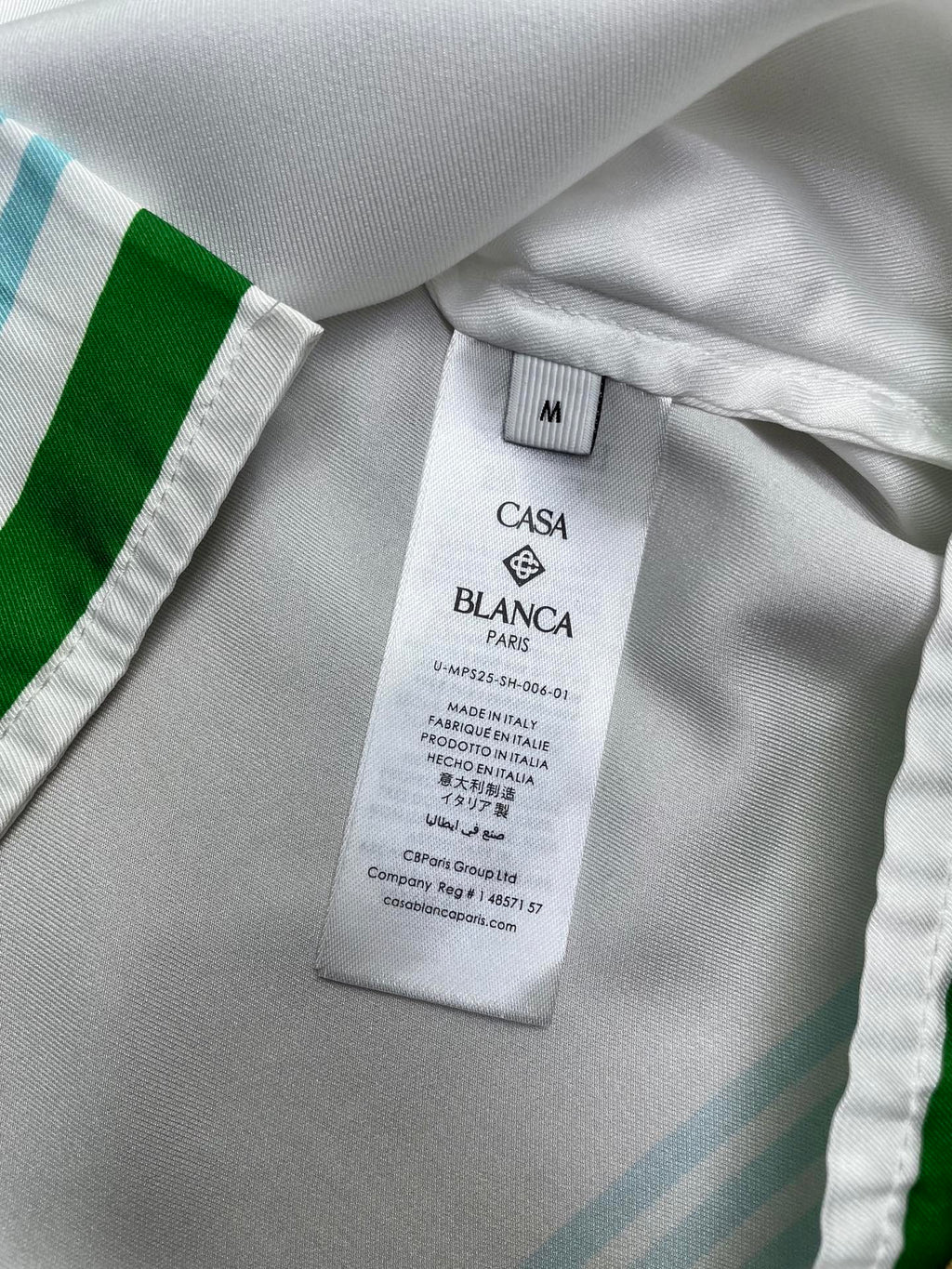 Men's CASABLANCA Silk Shirt #3534