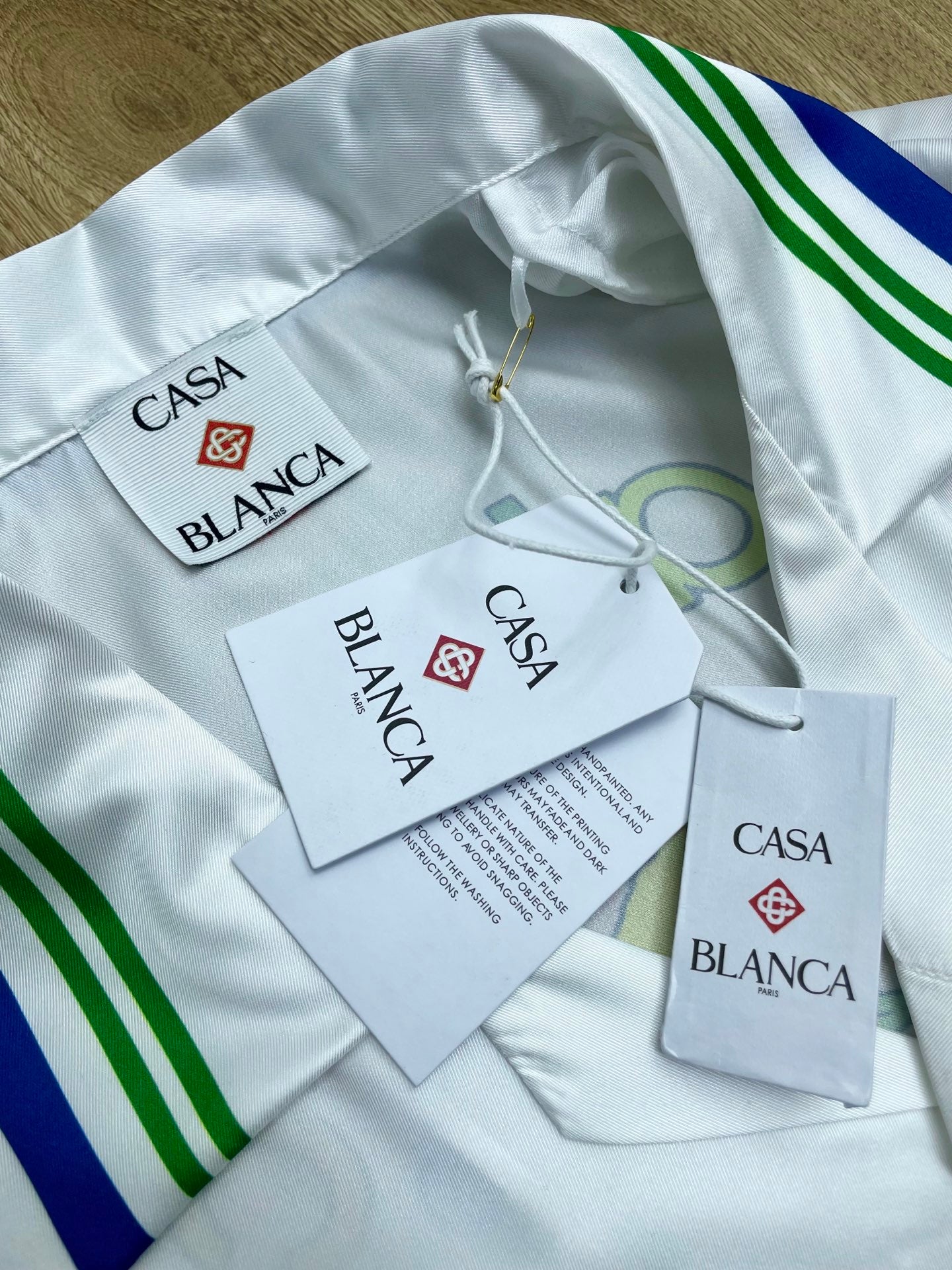 Men's CASABLANCA Silk Shirt #3567